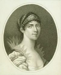 Kejsarinnan Josephine (1763-1814) från "The Gallery of Portraits", publicerad 1833